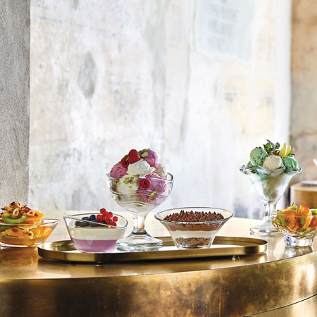 Салатник «Ариа»; стекло; 250мл; D=11.2,H=6.2см; прозр.