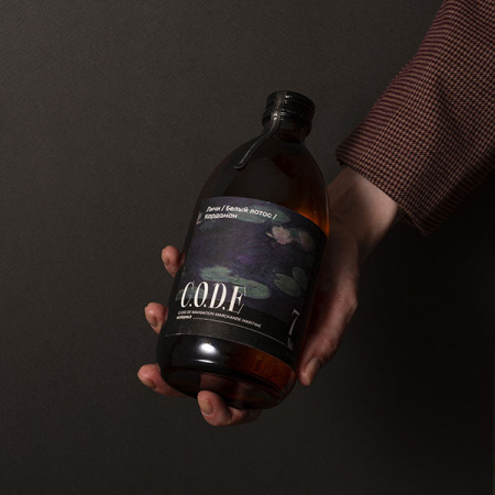 Кордиал C.O.D.E Личи-Белый лотос-Кардамон 0,5 л