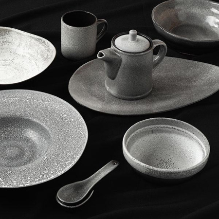 Чайник «Млечный путь»; фарфор; 500мл; черный