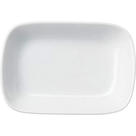 Блюдо прямоугольное «Энтотел»; фарфор; D=12см