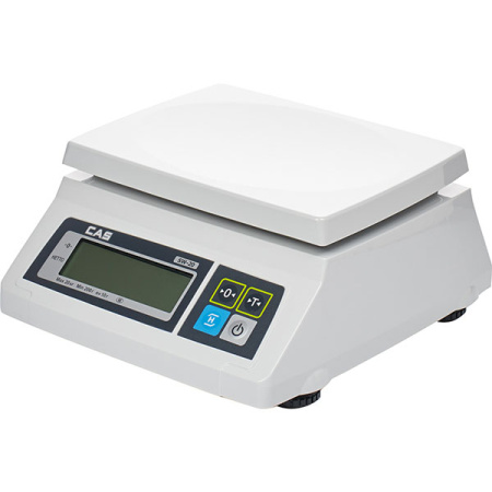 Весы электр. SW-20 20кг с адаптер. дискретность 10г.; пластик,металл; H=13.7,L=28.7,B=26см; 10вт; бе