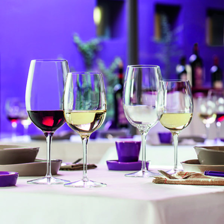 Бокал для вина «Пэлас»; хр.стекло; 570мл; D=70/93,H=220мм; прозр.