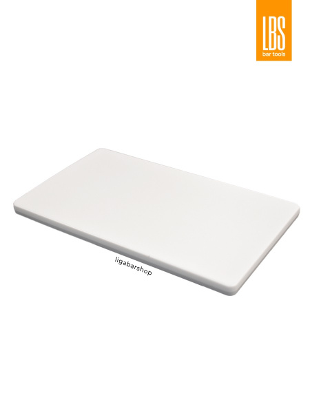 Доска разделочная LBS 25х15 см полипропилен белый