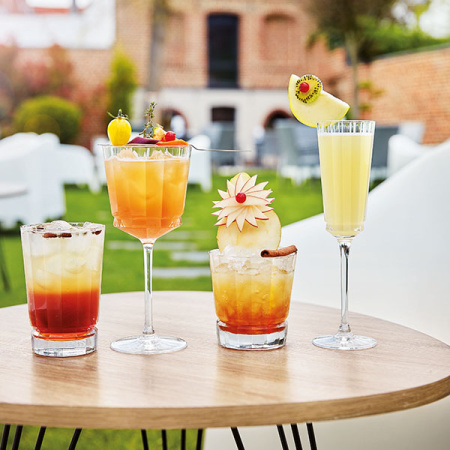 Бокал для вина «Макассар»; хр.стекло; 350мл; H=205мм; прозр.