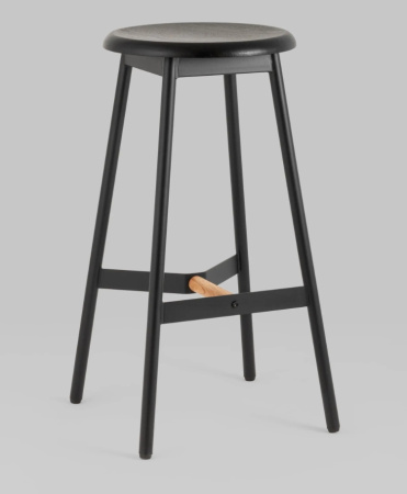 Стул барный Knobb черный