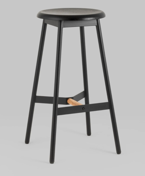 Стул барный Knobb черный