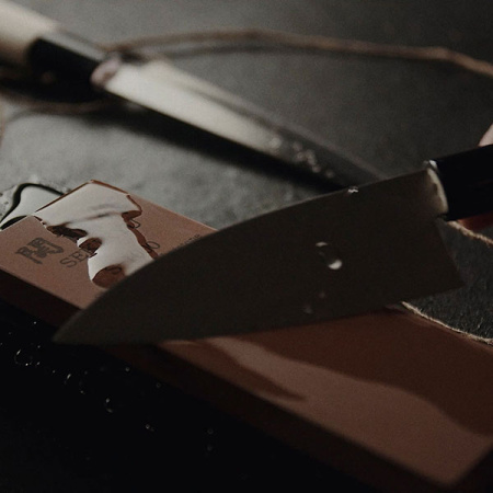 Нож кухонный «Киото» односторонняя заточк; сталь нерж.,дерево; L=28.5/15,B=4.7см