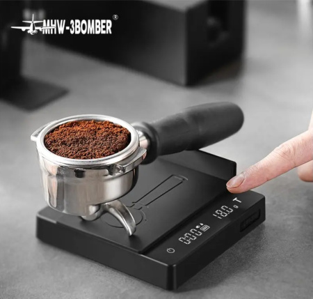 Весы с таймером MHW-3Bomber Cube 2.0 черный