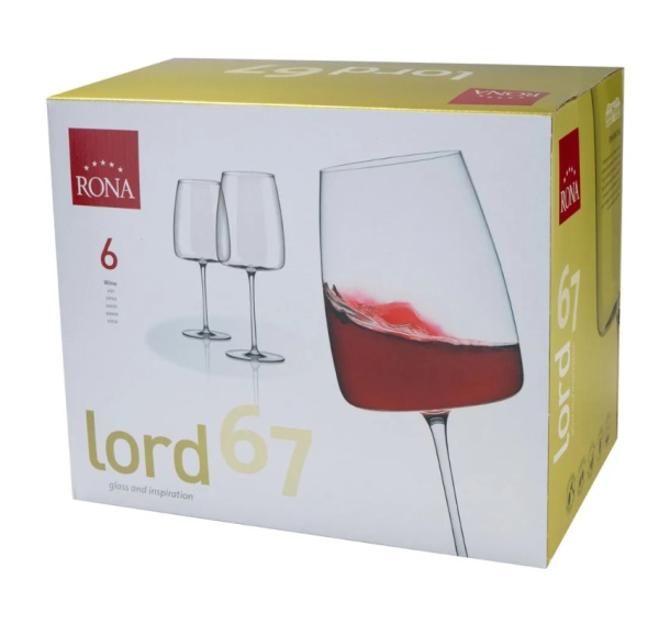 Фото Бокал для вина RONA Lord 670 мл Бокал для вина RONA Lord 670 мл