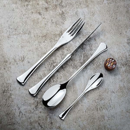 Ложка столовая «Диаз»; сталь нерж.; L=210/75,B=2мм; металлич.