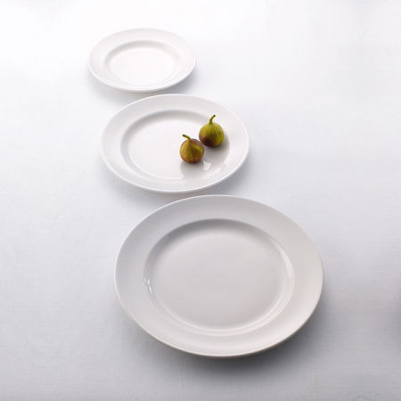 Блюдо овальное «Монако Вайт»; фарфор; H=1.2,L=33,B=26см; белый