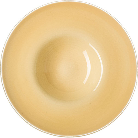 Тарелка глуб.; стекло; 250мл; D=29,H=4.7см; бежев.