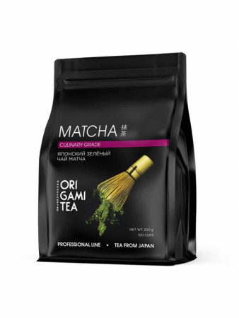 Фото Японский чай Оригами матча culinary grade 200 г Японский чай Оригами матча culinary grade 200 г