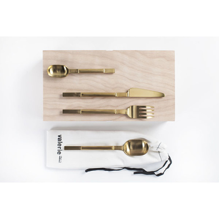 Нож столовый «Койчи»; сталь нерж.,латунь