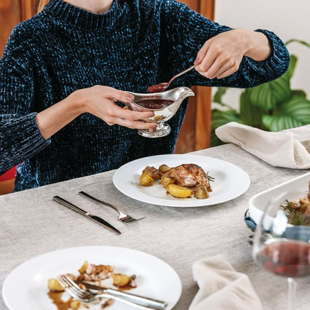 Нож столовый «Линеа»; сталь нерж.