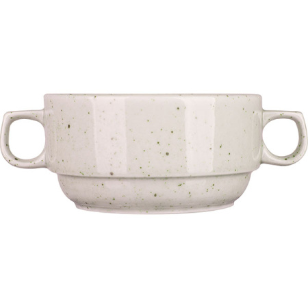 Бульон.чашка «Лайфстиль»; фарфор; 390мл; D=11см; песочн.