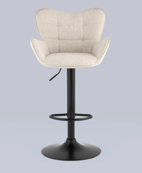 Стул барный Гранд серо-бежевый