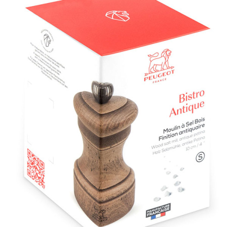 Мельница для соли «Антик» состарен.дерево; H=10см