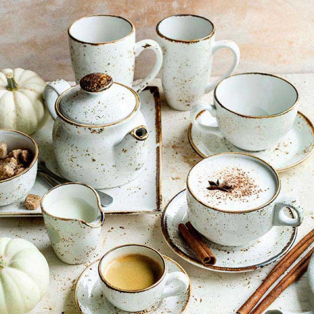 Кружка «Крафт»; фарфор; 285мл; D=7,H=11,L=11см; белый