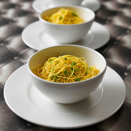 Салатник «Монако Вайт»; фарфор; 420мл; D=13,H=6.5см; белый