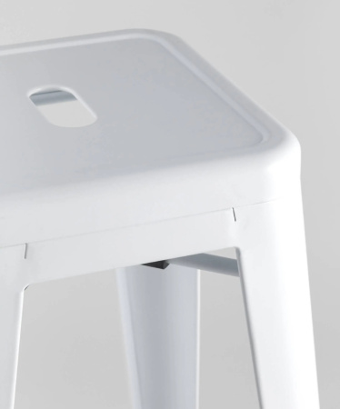 Стул барный TOLIX белый глянцевый