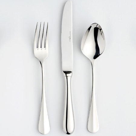 Ложка столовая «Багет»; сталь нерж.; L=205/70,B=3мм; металлич.