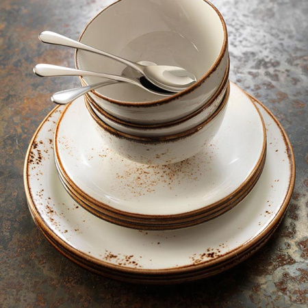 Блюдо для пиццы «Крафт»; фарфор; D=31,H=2см; белый