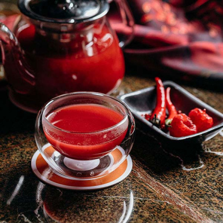 Салатник двойные стенки; стекло; D=8,H=5см; прозр.