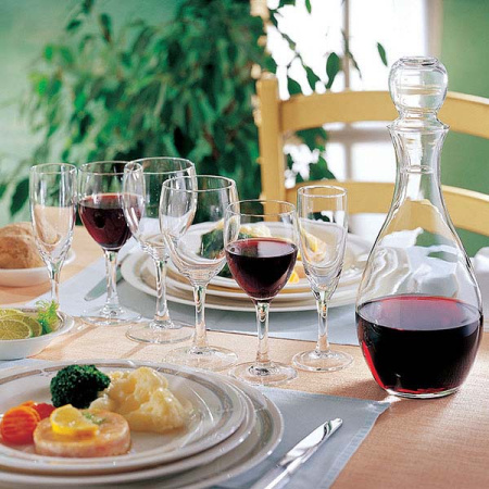 Бокал для вина «Элеганс»; стекло; 190мл; D=65/68,H=151мм; прозр.