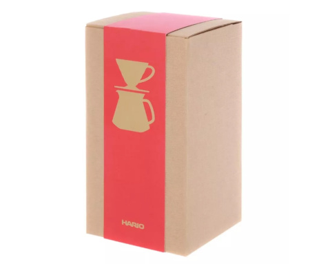 Чайник 360 мл с воронкой Hario VDS-3012R красный