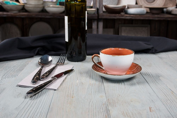 Чайная пара P.L. Proff Cuisine Fusion Brown Shore 220 мл