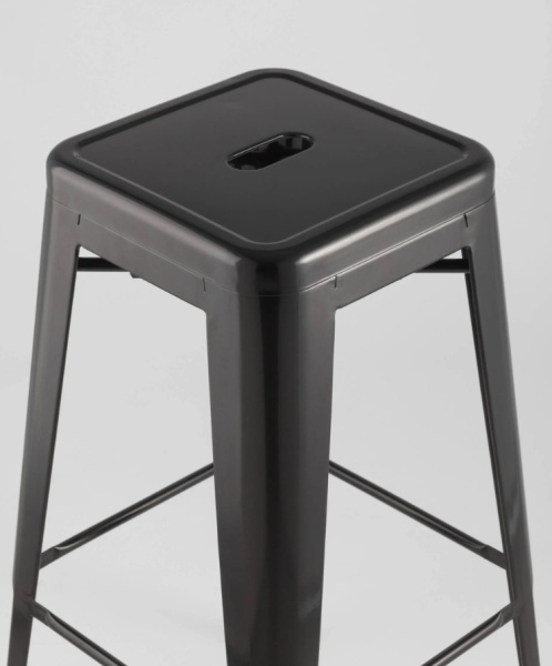 Стул барный TOLIX черный глянцевый