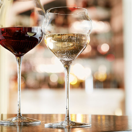 Бокал для вина «Макарон»; хр.стекло; 300мл; D=81,H=195мм; прозр.