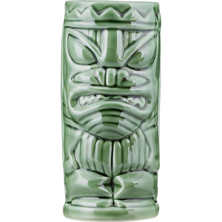 Стакан для коктейлей «Тики»; керамика; 350мл; D=68,H=150мм; зелен.
