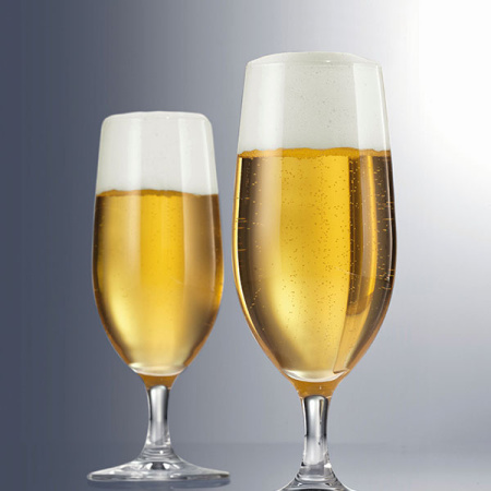 Бокал пивной «Классико»; хр.стекло; 370мл; D=75,H=187мм; прозр.