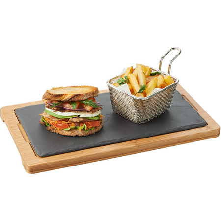 Подставка для блюда к арт.3020926; дерево; H=1.5,L=34,B=19.5см; св. дерево