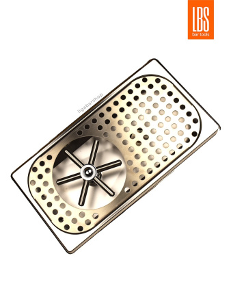 Ринзер LBS встраиваемый с каплесборником 325x160x65 мм