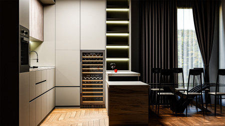 Фото Винный шкаф Meyvel MV116-KST2 Винный шкаф Meyvel MV116-KST2