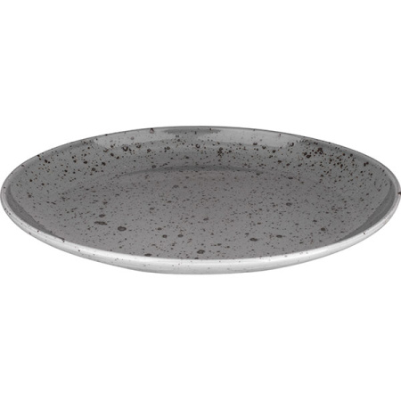 Блюдо овал. «Лайфстиль» серо-голубой; фарфор; L=32,B=25см