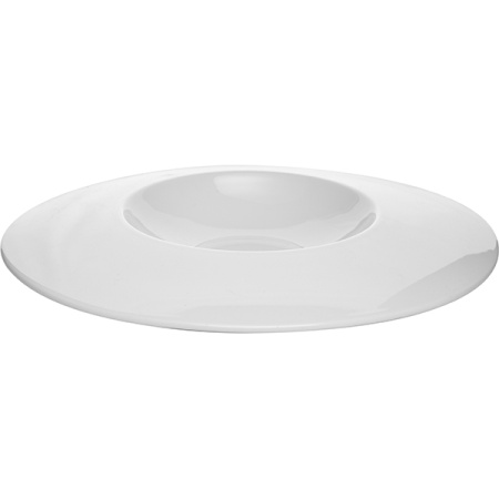 Блюдо «Монако Вайт»; фарфор; 310мл; D=30.5,H=4см; белый