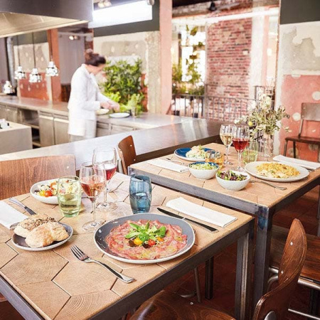 Салатник; D=14см; синий