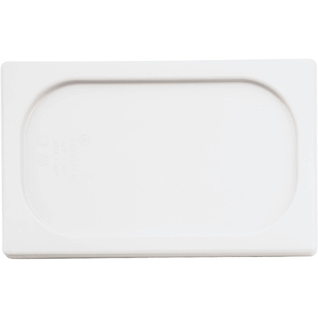 Крышка для гастр-ти (1/4); полипроп.; H=2,L=26.5,B=16.2см; белый