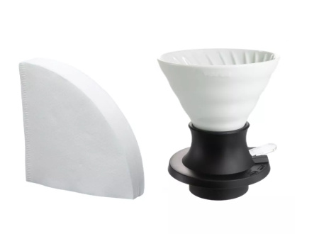 Воронка иммерсионная Hario 200 мл керамика, белый