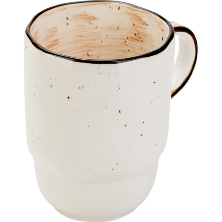 Кружка «Пастораль»; фарфор; 400мл; оранжев.