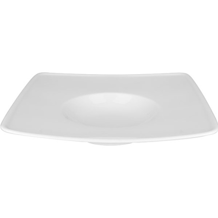 Тарелка для десерта «Виктория»; фарфор; L=26,B=26см