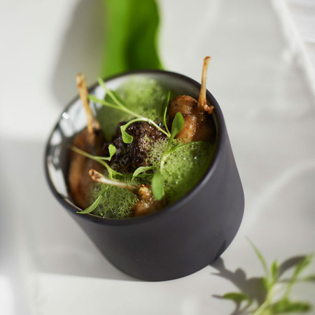 Форма для запекан.; фарфор; 150мл; D=7.5,H=5см; белый