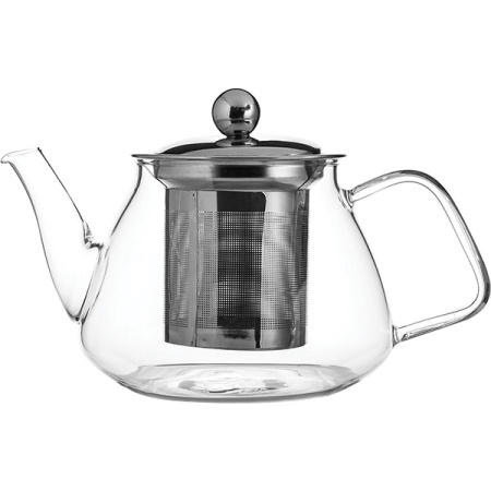 Чайник «Проотель»; термост.стекло; 600мл; D=7.8см