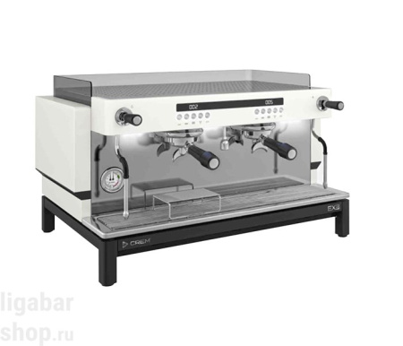 Кофемашина Crem EX3 2GR Display TA white