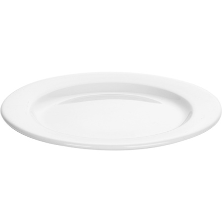 Тарелка мелкая «Монако Вайт»; фарфор; D=15.7,H=1.2см; белый