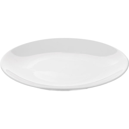 Тарелка  мелкая «Универсал»; фарфор; D=24,H=3см; белый